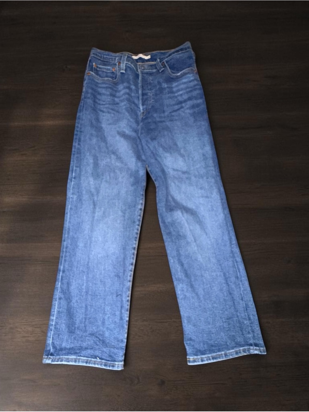 LEVI’S RIBCAGE STRAIGHT ULTRA HIGH RISE ANKLE LENGTH JEANS SIZE 28
